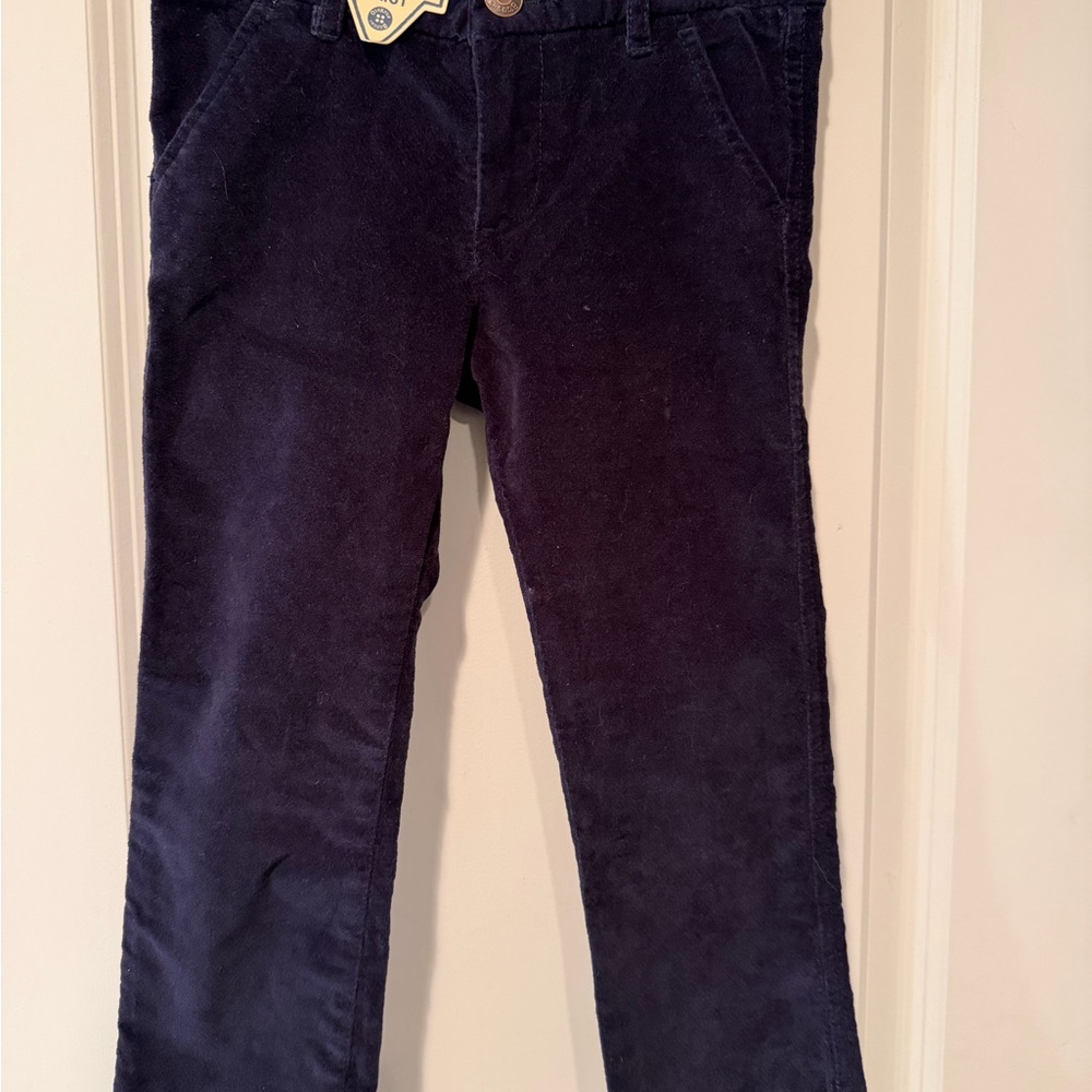 OshKosh B'gosh Girls Velvet Pants - Dark Blue - 3t - NWT